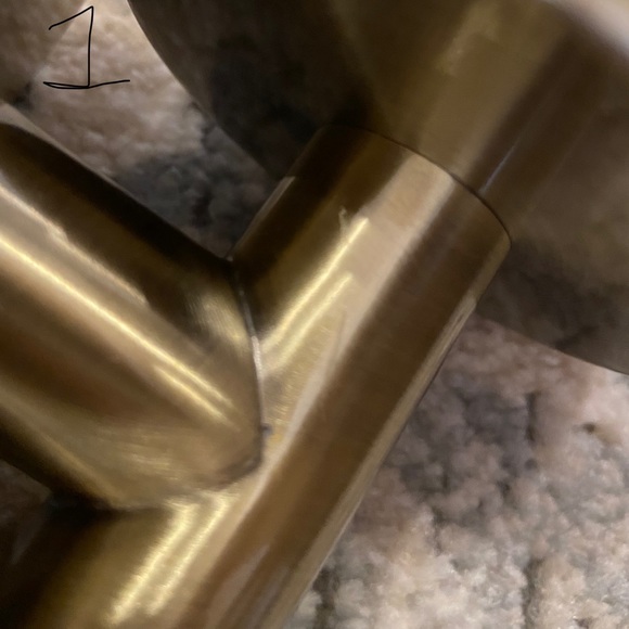 Livix lighting Aero two light antique brass ADA vanity sconce - Picture 2 of 6